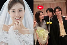 문채원, 한옥 야외 결혼식 포착…'악의 꽃' 이준기·장희진 축하