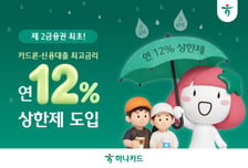 하나카드, 소상공인 카드론 금리 연 12% 제한… 2금융권 최초