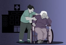 "요양원이 굶겨" 치매 모친 말에…휘발유 들고 찾아가 분신 협박한 아들