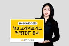 KB운용, KB 코리아포커스 적격TDF 출시… 국내 자산 비중 높였다