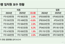 직원 연봉 6.2% 오를 때 임원은 29.8% '쑥'...은행 보수 격차 커졌다