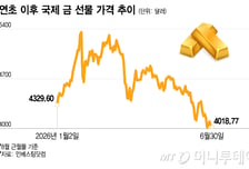 금값 4000달러 턱걸이..."금 ETF 9개 싹 마이너스" 반등 언제쯤