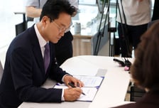 "AI시대 첫 교육감" 안민석 취임식…'경기교육 대전환' 닻 올렸다