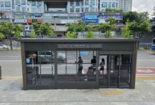 에어컨 빵빵, 와이파이 펑펑…성남시 버스 정류장을 '기후 오아시스'로