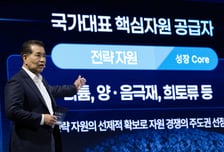 장인화 포스코 회장 "자원 중심 사업재편..2035년 영업익 13.1조 달성"