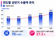 K뷰티 상반기 수출액 70억달러 달성 "역대 최대"