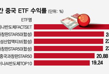 中 반도체 ETF 한 달 새 30%대 급등…나머지 업종은 부진