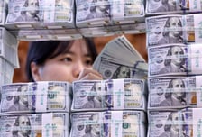 외환보유액 3.7억불 늘어…국민연금 외환스왑에도 예치금 증가