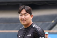 [포토] 손주영, 훈련이 끝난 후