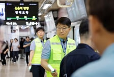 김태균 서울교통공사 사장, 지하철 혼잡역 '일일 역장' 나섰다