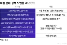 "운용성과에 배당까지 쏠쏠하네"…특별배당 주는 ETF↑