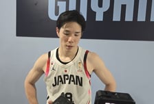 "이현중, NBA 갈 수 있다" 日대표, 한일전 끝난 뒤에도 또 응원... '전 동료' 바바의 뜨거운 진심