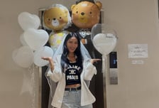 '일반인과 재혼' 오윤아, 면사포 쓰고 활짝 "온 가족 기뻐해"