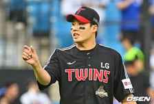 '최형우 홈런 맞고 끝난 줄' 최고 143㎞ 임찬규, 볼 배합 바꾸고 다승 공동 1위 질주! 삼성 최강 타선 '어떻게' 막아냈나