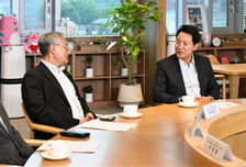 오세훈 시장, 육군사관학교 총동창회 면담…"시민 입장 대책 마련"