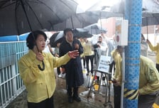 경기도 폭우에 재난본부 2단계 격상…추미애 "긴장 놓지 말아달라"