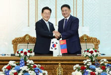 한-몽 정상회담…靑 "신북방 협력 네트워크 '단계적 확대' 중요 계기"