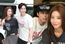 "대놓고 럽스타" 열애 깜짝 공개한 스타커플...광고 촬영장서 '달달'