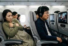 "10대인데, 비행기 옆 승객 보는 폭력영화에 노출"…한 중학생의 청원