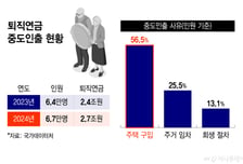 집 사느라 '퇴직연금 쪼개기'…담보대출 나오면 연 6만명 인출방지