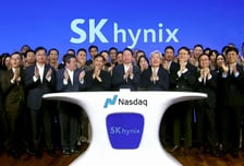 SK하이닉스, 美 나스닥 입성…자본심장부에 울린 '오프닝벨'