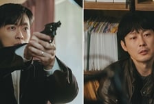'결혼의 완성' 남궁민, 박병은과 살벌 대면...총구 겨누고 격렬 몸싸움