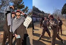 '김부장' 소지섭·옥택연, 현실선 형제미 폭발…장난기 가득