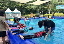 송파구, 해경과 함께하는 '어린이 생존수영' 확대 운영