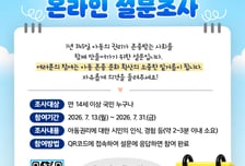 국가아동권리보장원, 온라인 캠페인 '아동참여주간' 운영