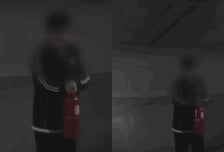 "일면식도 없는데" 주차장서 벌어진 '소화기 테러'…복구비만 200만원