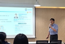 김훈 안양대 교수, 안양여고 과학중점과정 학생 대상 AI 융합 특강