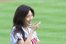 [포토] 박지원 '제구는 마음에 안 들어'