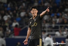 드디어 리그 첫 골 터졌다! 손흥민, '환상 대각선' 슈팅 쾅! 237일 만에 활짝 웃음! LAFC, 엘 트라피코전 3-0 완승