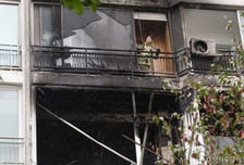 서울 압구정 한양아파트 화재…주민 20명 대피·인명피해 없어