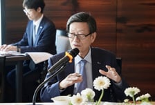 윤진식 무협 회장, 부울경 수출 기업 간담회 개최
