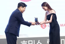 [포토] 광고퀸 이민정, MTN 최우수상 수상