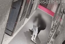 부산 돌려차기 범인, 세번만에 항소심 출석...보복협박 모르쇠