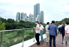 수변·녹지 잇는 건강정책 만든다…G3 건강활력도시분과 첫 현장 행보