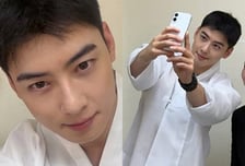 '상병' 차은우, 살 오른 모습 '깜짝'...근황 사진 보니