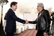 李대통령 "AI 중심사회에 역할 해달라" 젠슨 황 "대한민국은 황금시대"