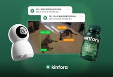 림피드, AI 펫캠 '킨포라' 출시…"반려동물 건강 이상 신호 실시간 감지"