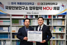 대구과학대, 美 캐롤라인대와 MOU…국방·안보 국제교류 고도화