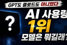 GPT도 클로드도 제쳤다…AI 사용량 1위 오른 '이 모델' [IT썰]