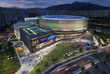 "단일 BIPV 최대 규모"… 에스에너지, 서울아레나에 1.5MW 모듈 공급