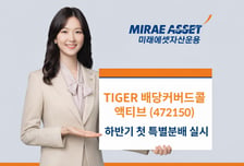 TIGER 배당커버드콜액티브 ETF, 하반기 첫 특별분배… 주당 375원
