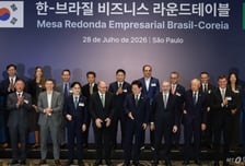 한-브라질 재계, 상파울루 총집결…李 대통령 "차세대 민항기 공동개발 기대"