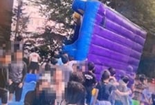 '초등생 5명 부상' 군포 에어바운스 전도 사고…관계자 2명 입건