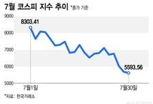 8300→5600, 코스피 '7월 잔혹사'...반등은 언제?