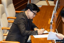 한동훈 "'보완수사 폐지'로 李 정권 내리막길…공익 위한 집단 아냐"