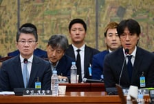 "빵집 면접" "패밀리 비즈니스" 여야, 정몽규·홍명보에 맹폭